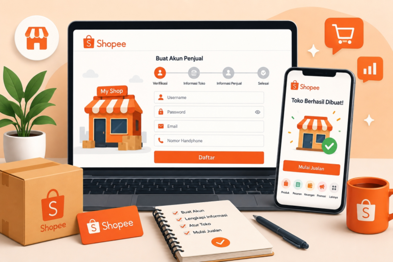 Panduan Lengkap Cara Membuat Akun Jualan di Shopee
