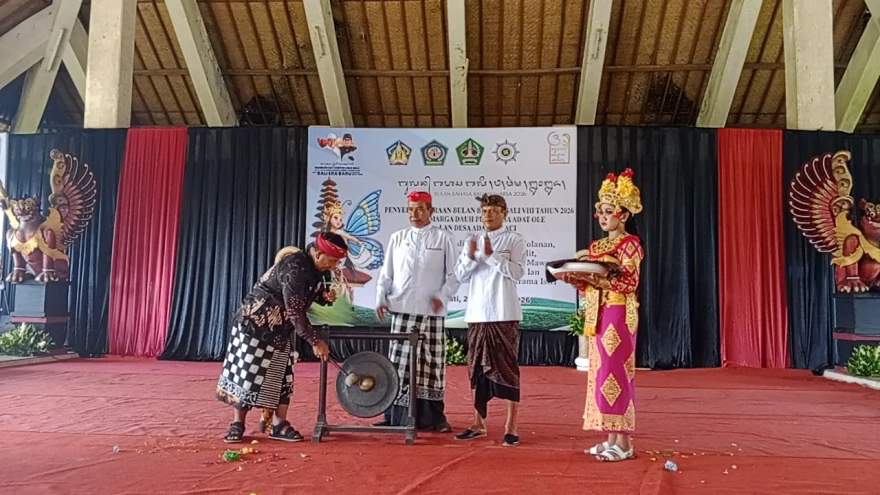 Perayaan Bulan Bahasa Bali VIII Tahun 2026 Desa Marga Dauh Puri